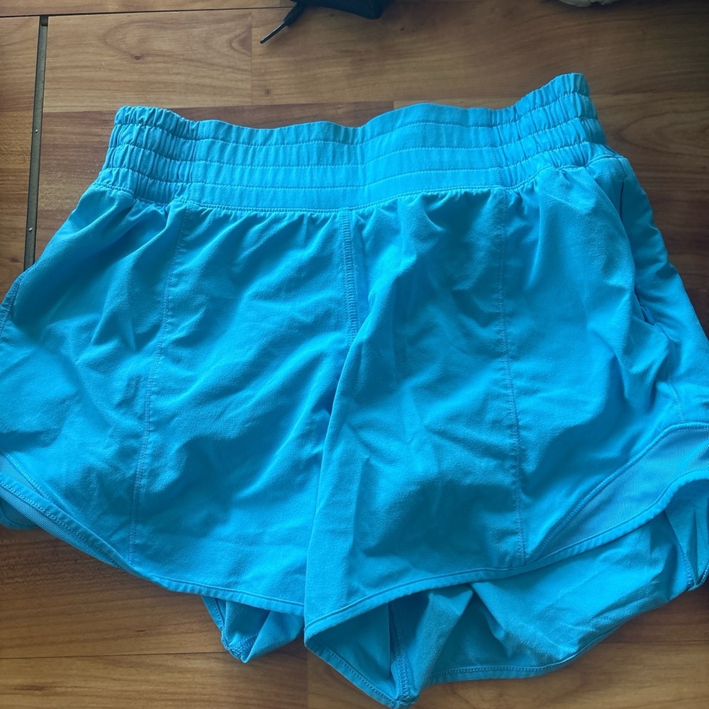 Women's Blue Athletic Shorts